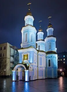 Подсветка собора
