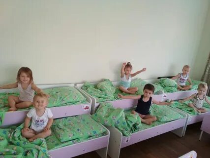 После сна в детском саду