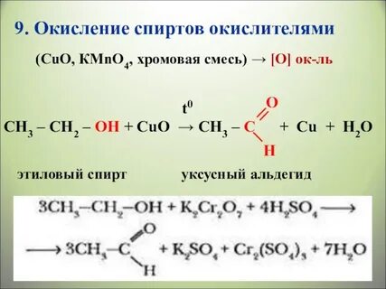 Этилового спирта получить кислоту