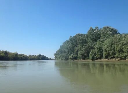 Краснодарский край река кубань