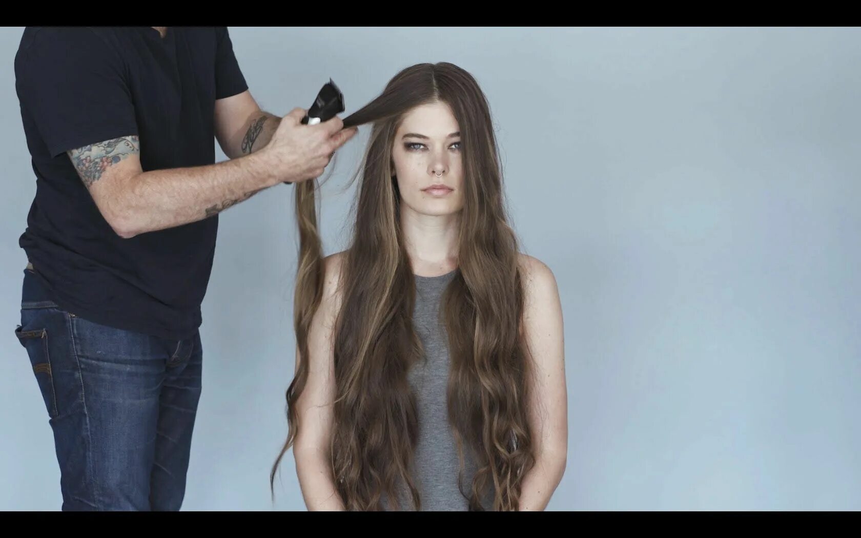 Forced head. Long hair принудительно. super long hair рапунцель headshave. темные волосы это сила.