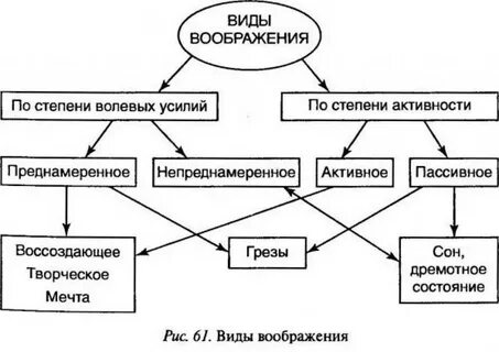 Определение процесса воображения