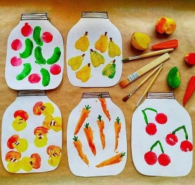 Нетрадиционное рисование овощей и фруктов. Рисование штампами из овощей. Нетрадиционное рисование овощи. Рисование овощи нетрадиционной технике.
