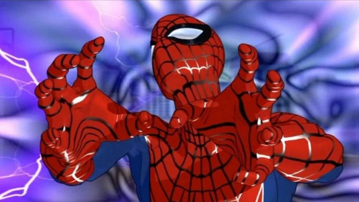 Мультсериалы про паука. Spider man the New animated Series 2003. Человек паук 2003 Питер Паркер.