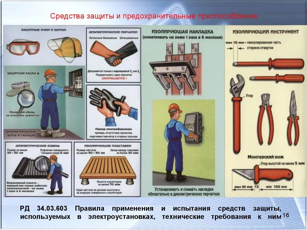 Работа с инструментом и приспособлениями
