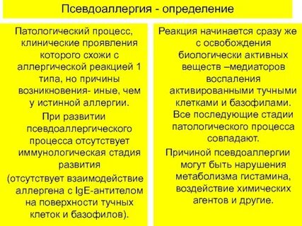 Чем отличается аллергия