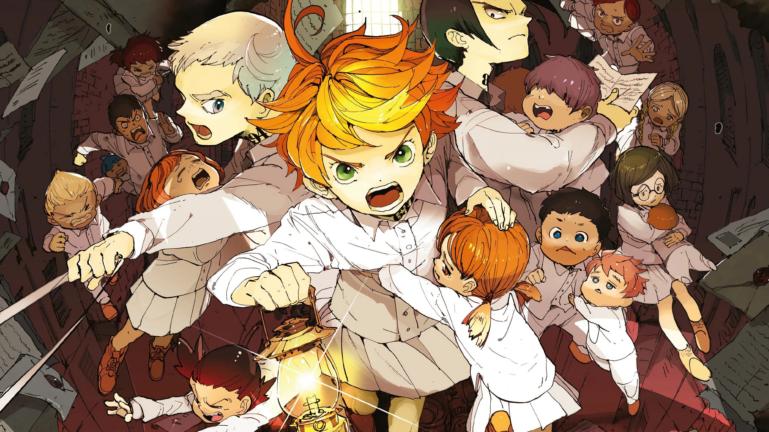 Обещанный обещанный Неверленд. Обещанный Неверленд / Yakusoku no Neverland. Yakusoku no neverland