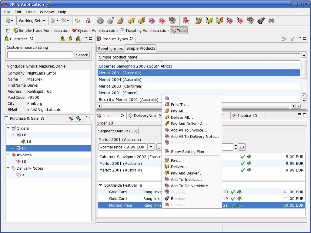 Open source client