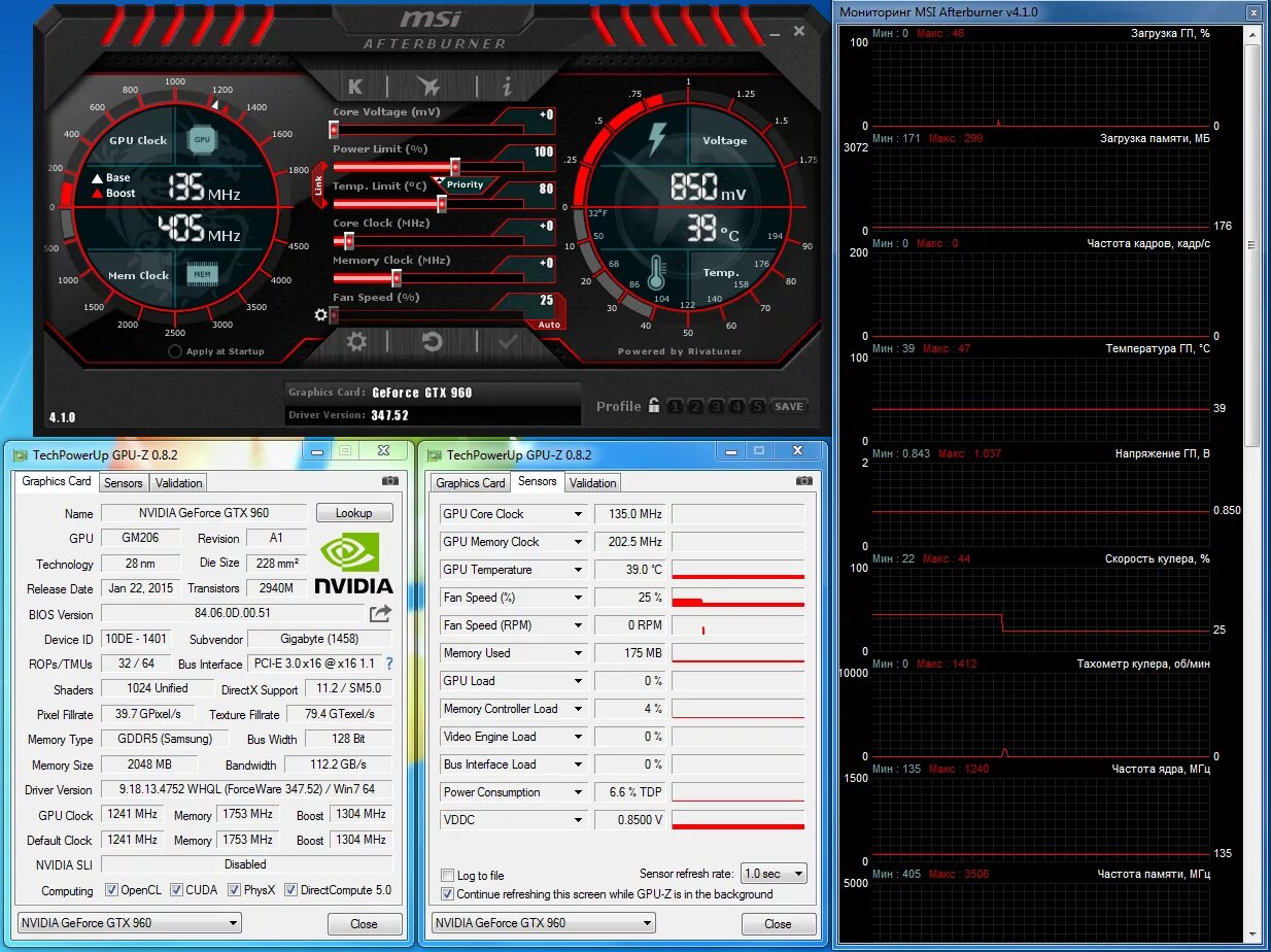 Мониторинг температуры видеокарты. Gpu z видеокарты gtx 960 4gb. gtx 960 2gb gpu z. msi gtx 960 4gb gpu z. msi afterburner gtx 960.