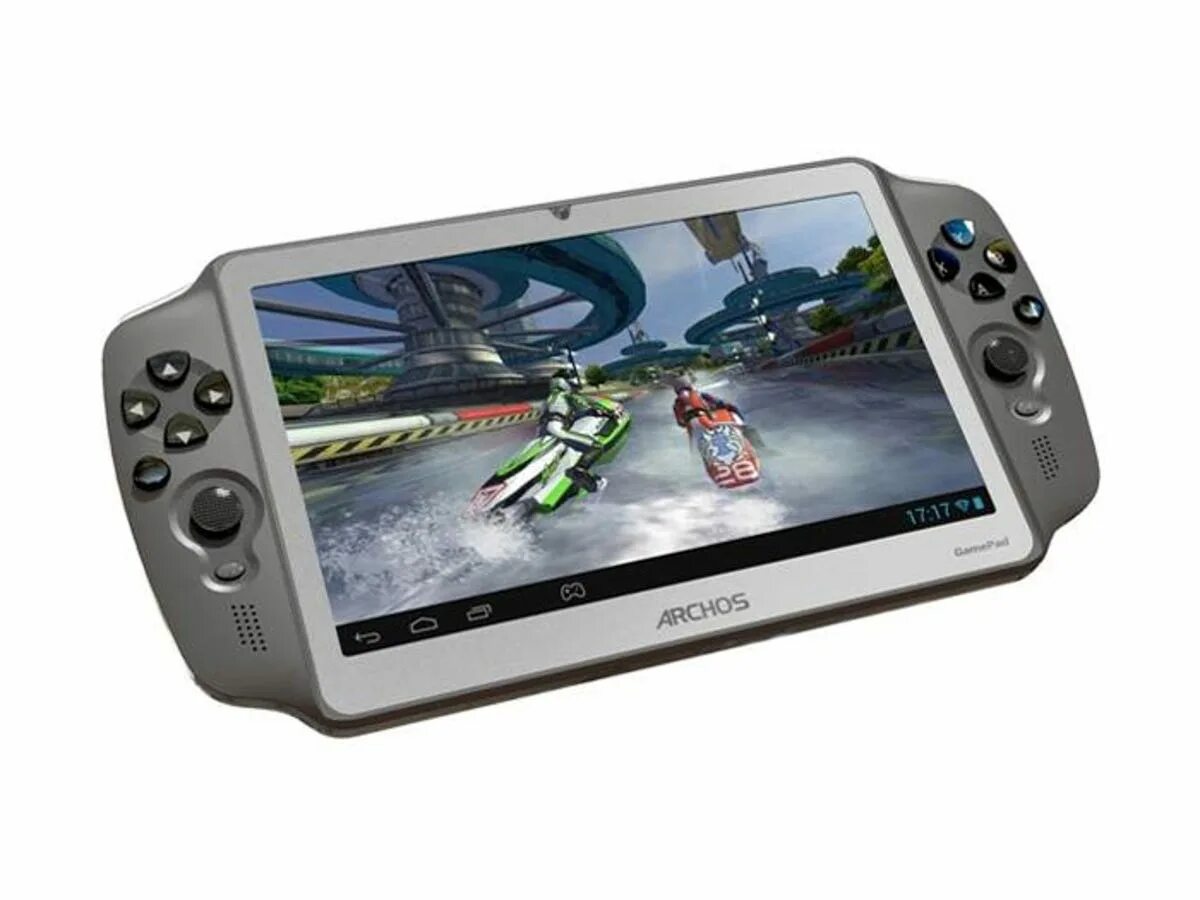 Планшет игры 4 2. Archos Gamepad. Джойстик для планшета. Игровой планшет с джойстиком. Приставка игровая для детей.