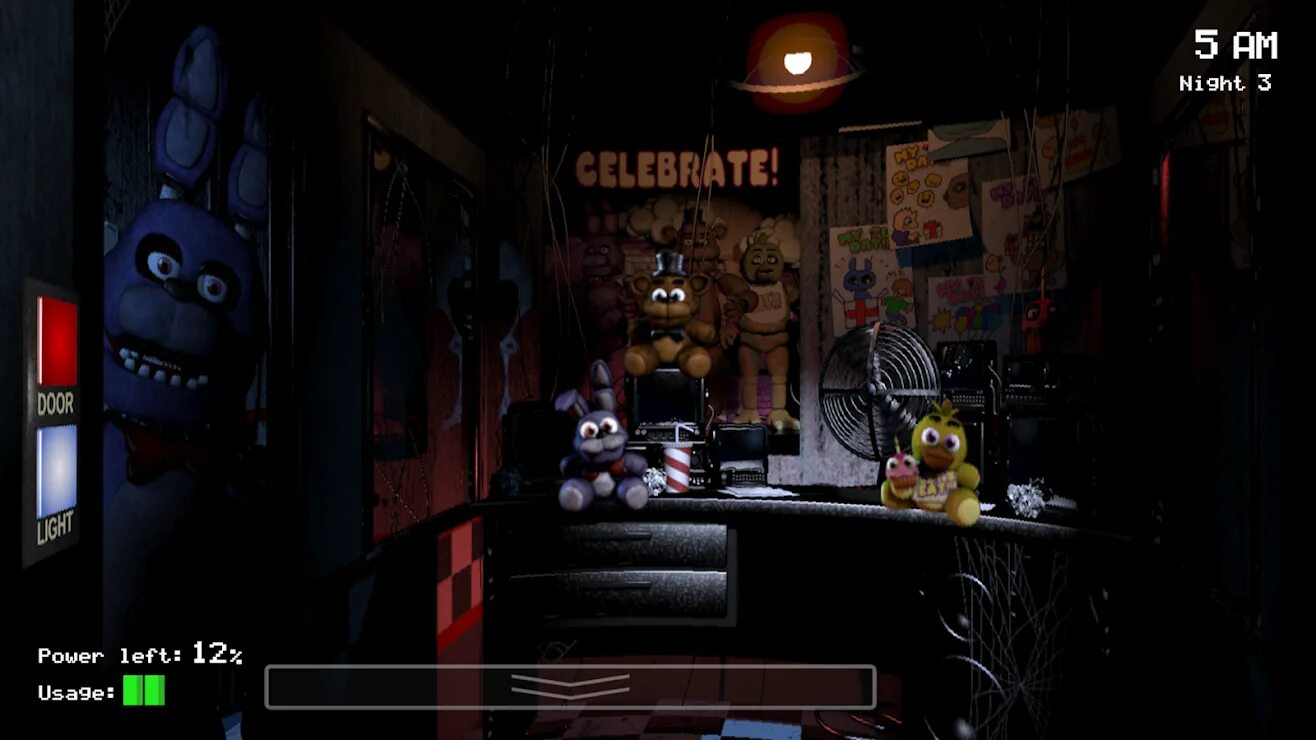 Игра на андроид 5 ночей. Five Nights at Freddy's 1. Игра Файв Найтс Фредди 3. Five Nights at Freddy's 2 офис. Офис ФНАФ 1 без энергии с Фредди.