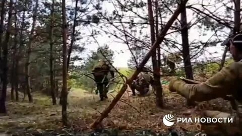 Кадры реального боя