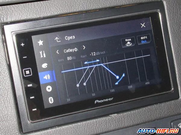 Настройки срезов Pioneer. Pioneer SPH-da120 настройка эквалайзера. Настроить кроссовер на магнитоле. Настройки кроссовера Пионер.