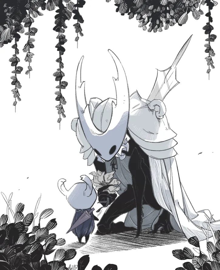 Hollow knight что делать. Рыцарь Холлоу Hollow Knight. Холлоу кнайт полый рыцарь. Полый рыцарь и рыцарь Hollow Knight. Холлоу Найт полый рыцарь босс арты.