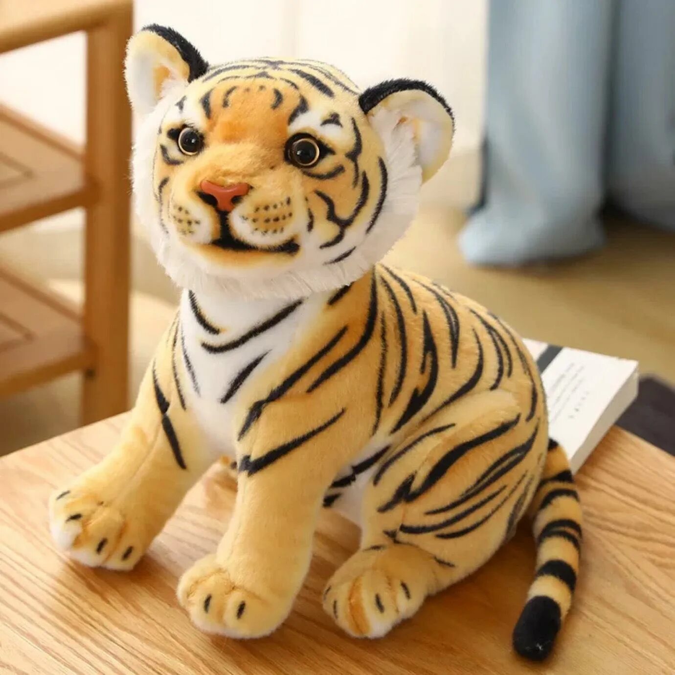 Мягкий тигр купить. Игрушка тигр. Мягкая игрушка «Тигрёнок». Плюшевый тигр. Реалистичная мягкая игрушка Тигренок.