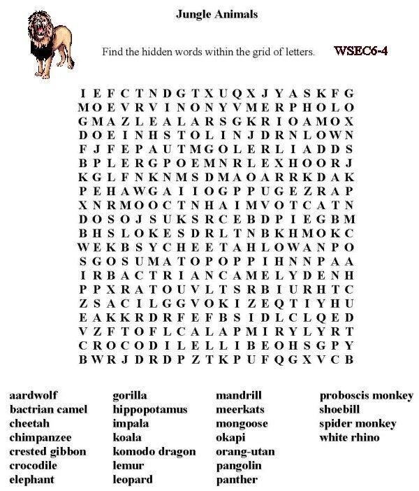 Words within words. Jungle animals Word search. Jungle animals for Kids Wordsearch. Rainforest animal Word search. Dangerous animals Wordsearch.