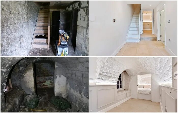 Разрушенный подвал. К чему снится подвальное помещение. Разрушенный подвал. Погреб с лестницей в сарае на участке. Лестница из сна.