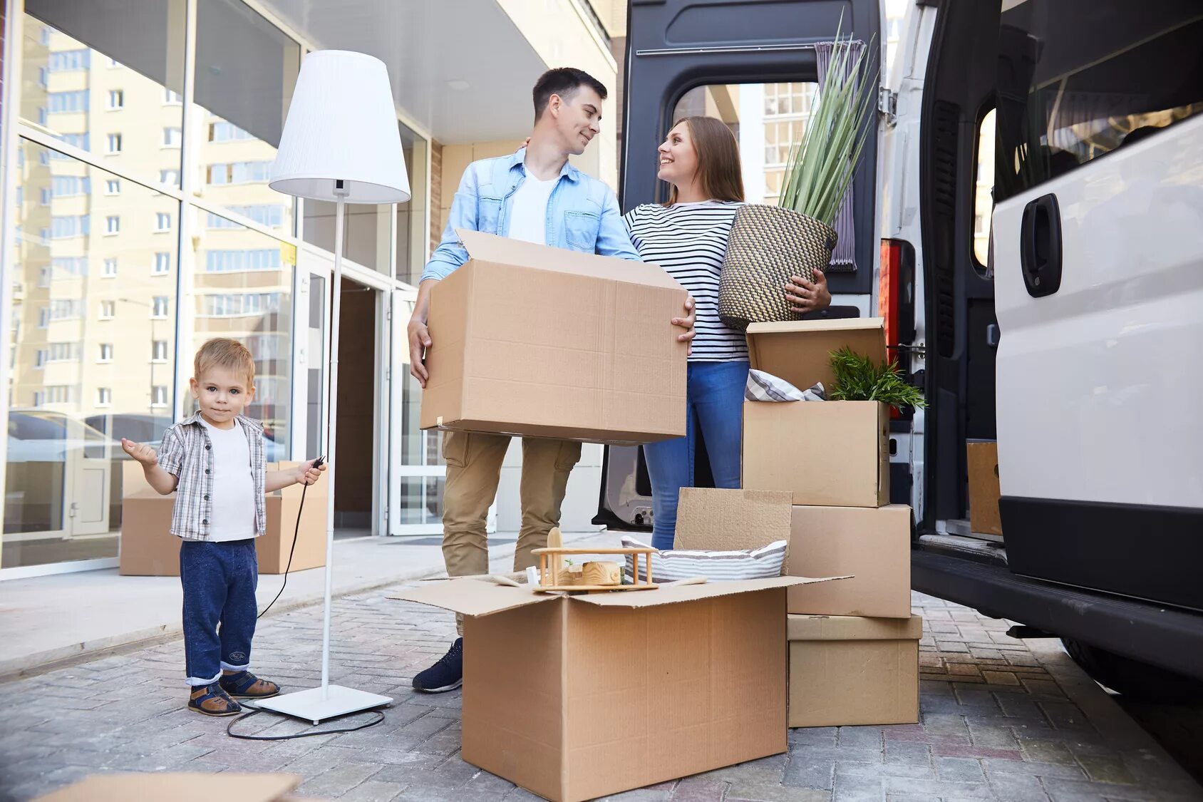 Happy moving