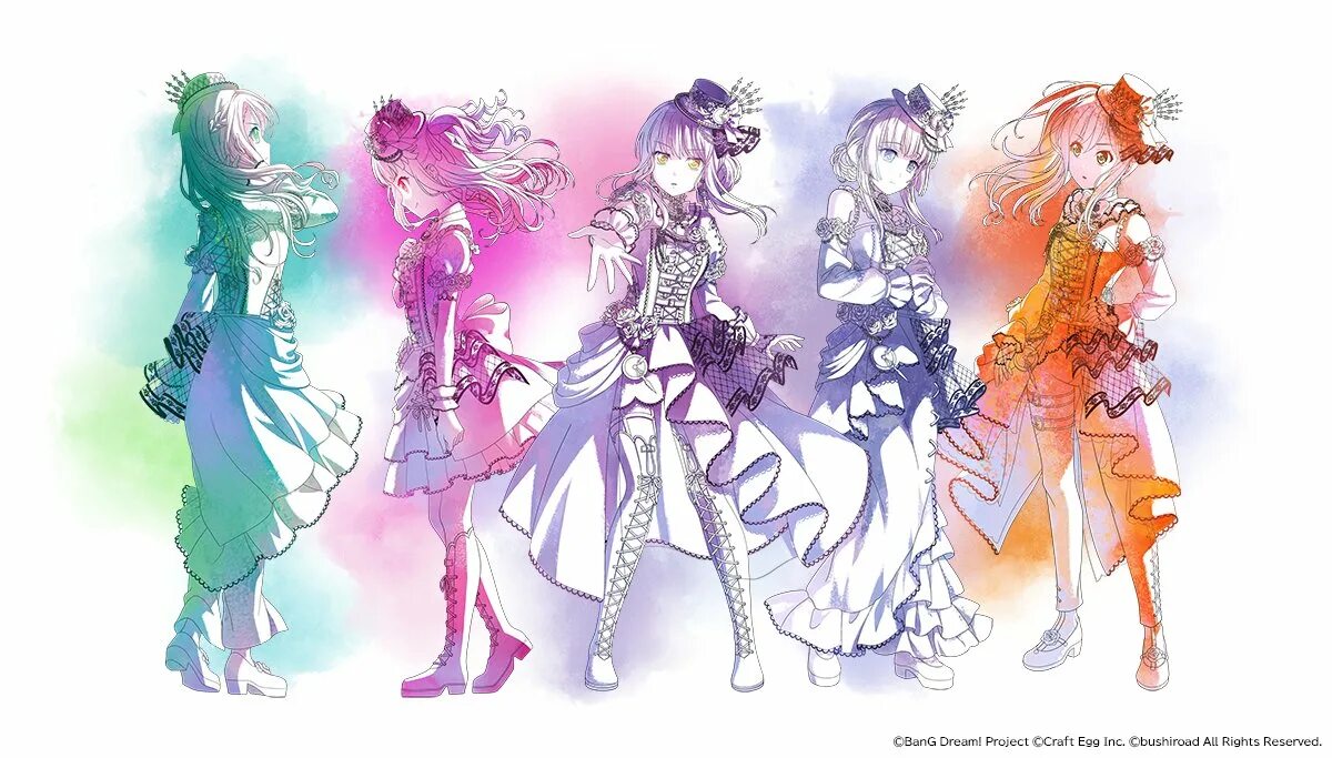 Roselia Band. Bang Dream Roselia. Promise Roselia обложка.