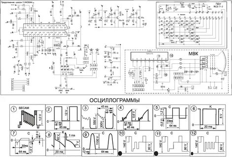 Схема телевизора шасси