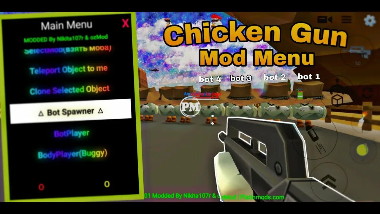 Обновление chicken gun 4.0. Чикен Ган мод меню 3.0.0.3. Чикен Ган Mod menu. Чикен Ган мод меню 3.1.0.2. Читы на Чикен Ган читы мод меню.