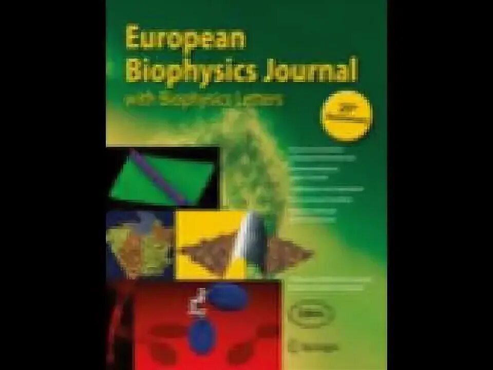 Termed journal. European biophysics journal. biophysics journal 2025 n4. european journal of natural history. biophysics for dummies.