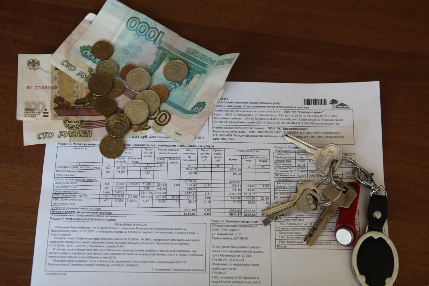 Тарифы ресурсоснабжающих организаций