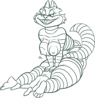 redout, anon, cheshire cat, alice in wonderland, digital media (artwork), h...
