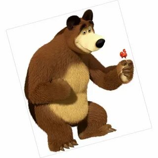 Вафельная картинка медведь