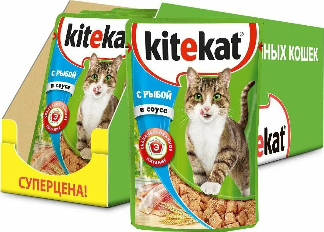 Китикет корм для кошек купить. Кошачий корм Китекат. Корм Kitekat рыба в соусе 85г. Kitekat корм для кошек влажный. Китекат пауч.