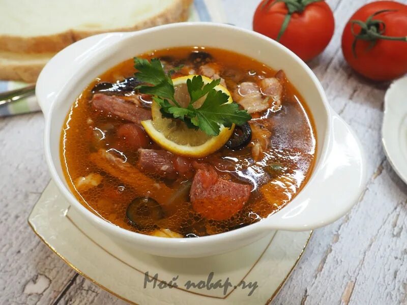Как правильно варить солянку мясную