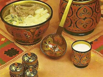 Татарско башкирское блюдо