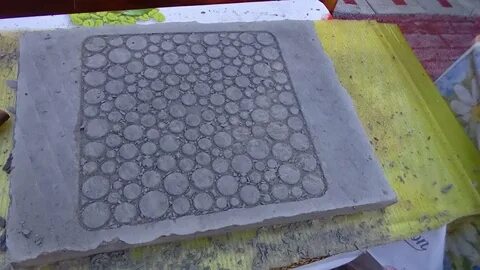 Брусчатка из цемента своими руками