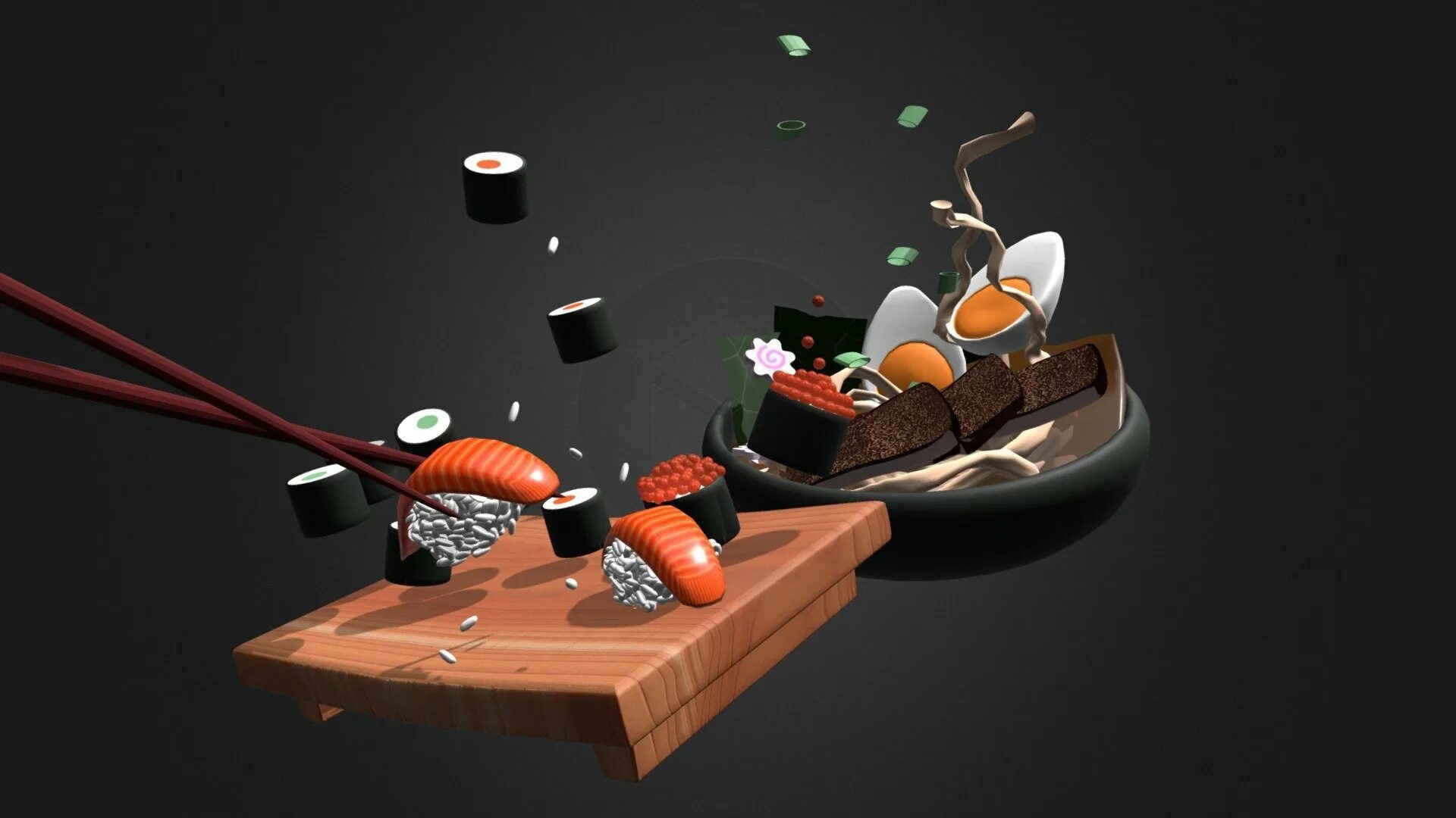 Игры где суши. Суши и роллы. Креативные суши. Суши на черном фоне. Креативные суши роллы.
