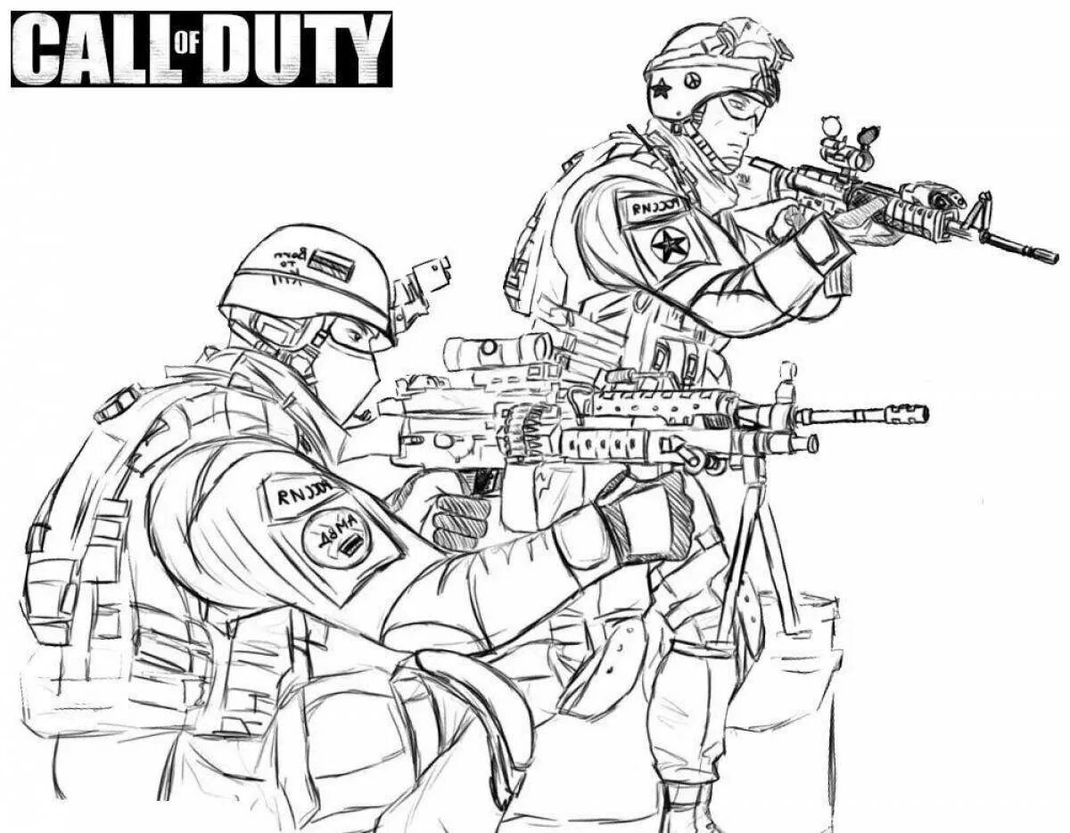 Раскраска Call of Duty. Раскраски для мальчиков Call of Duty. Раскраска Call of Duty Black ops. Раскраска Call of Duty Modern Warfare 2.