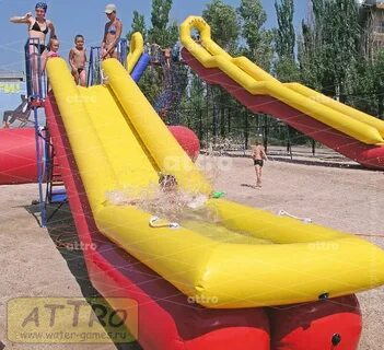 Водные горки новопул