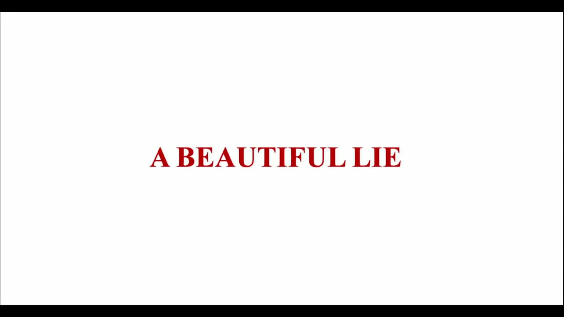 Seconds to mars a beautiful lie