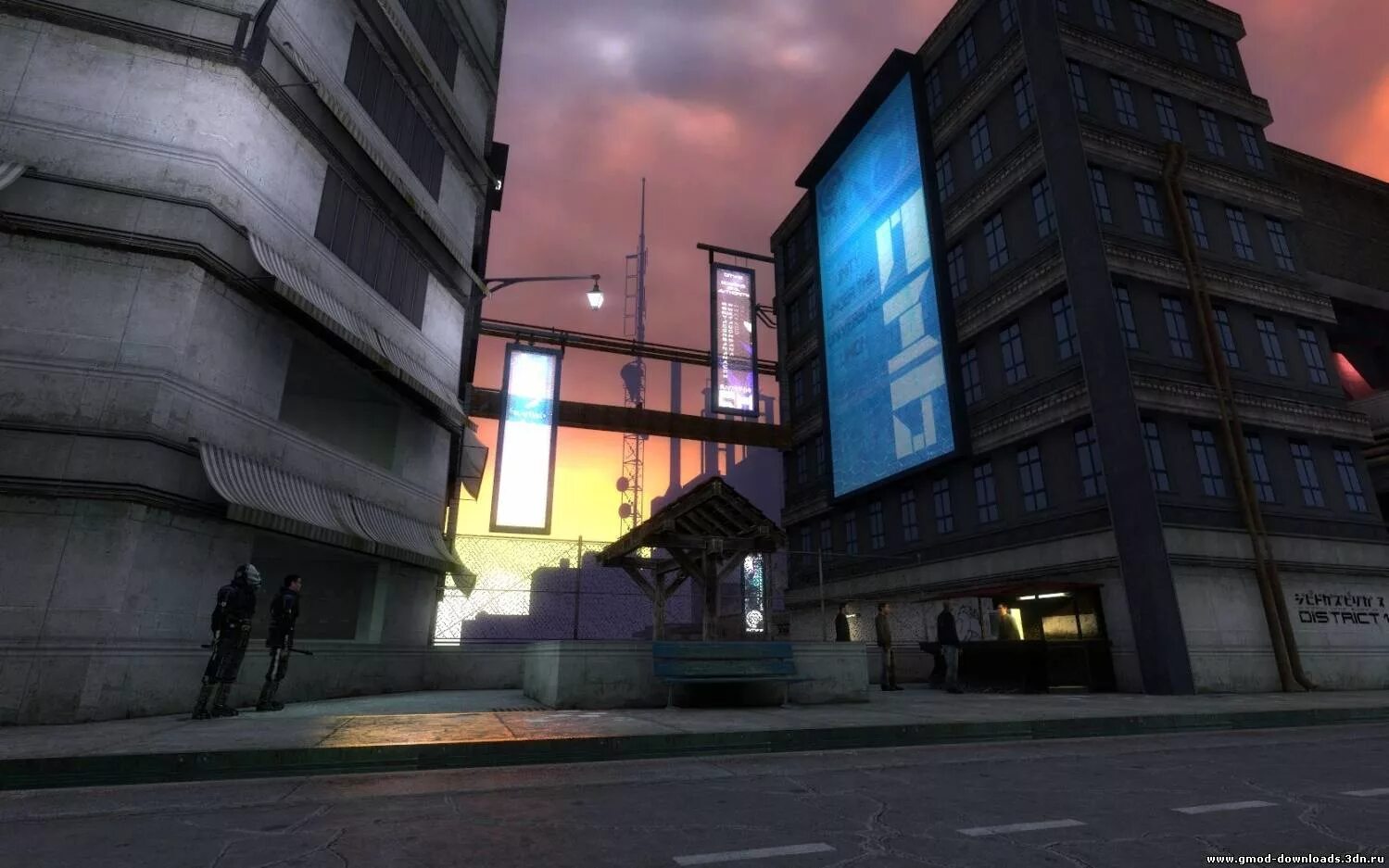 Industrial district gmod. Half-Life Сити 8. Half Life 2 City 8. City 8 hl2. Сити 17 Гаррис мод.