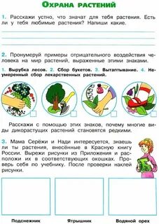 Окружающий мир 1 класс готовые задания