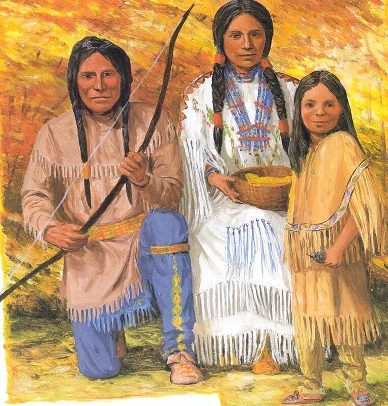 Native american lived