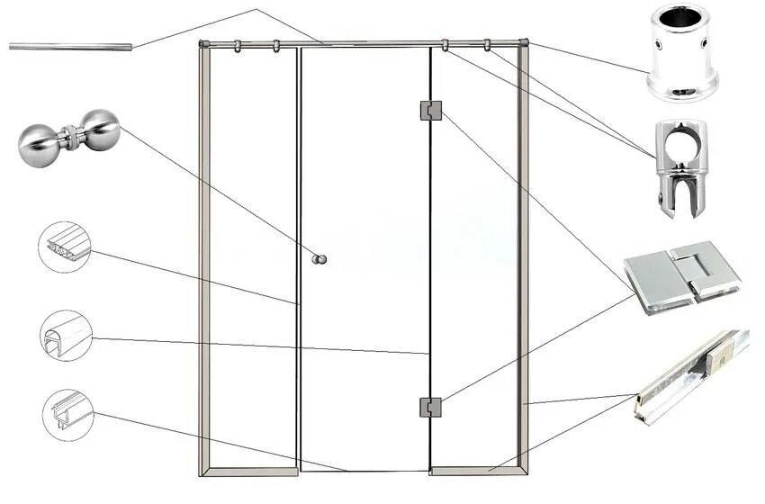 Сборка душевой двери. АКВАСЛАЙД душевая кабина чертеж. Душевая перегородка с петлей МИТРАДЕ MT-6053. Раздвижные двери душевой кабины чертеж. Фурнитура для душевых перегородок Duka.