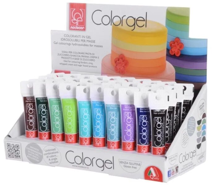 Colorgel Modecor Италия. Краситель гелевый чёрный, Modecor. Color Gel пищевой краситель. Color Gel пищевой краситель палитра.