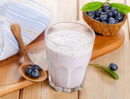 Черника с молоком рецепт