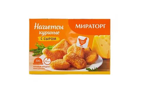 Наггетсы мираторг с сыром