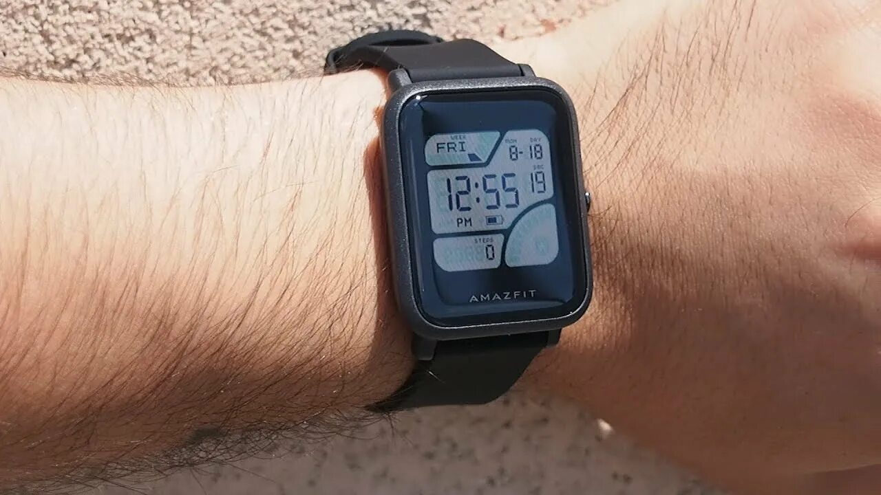 Часы xiaomi серые. Amazfit Neo.