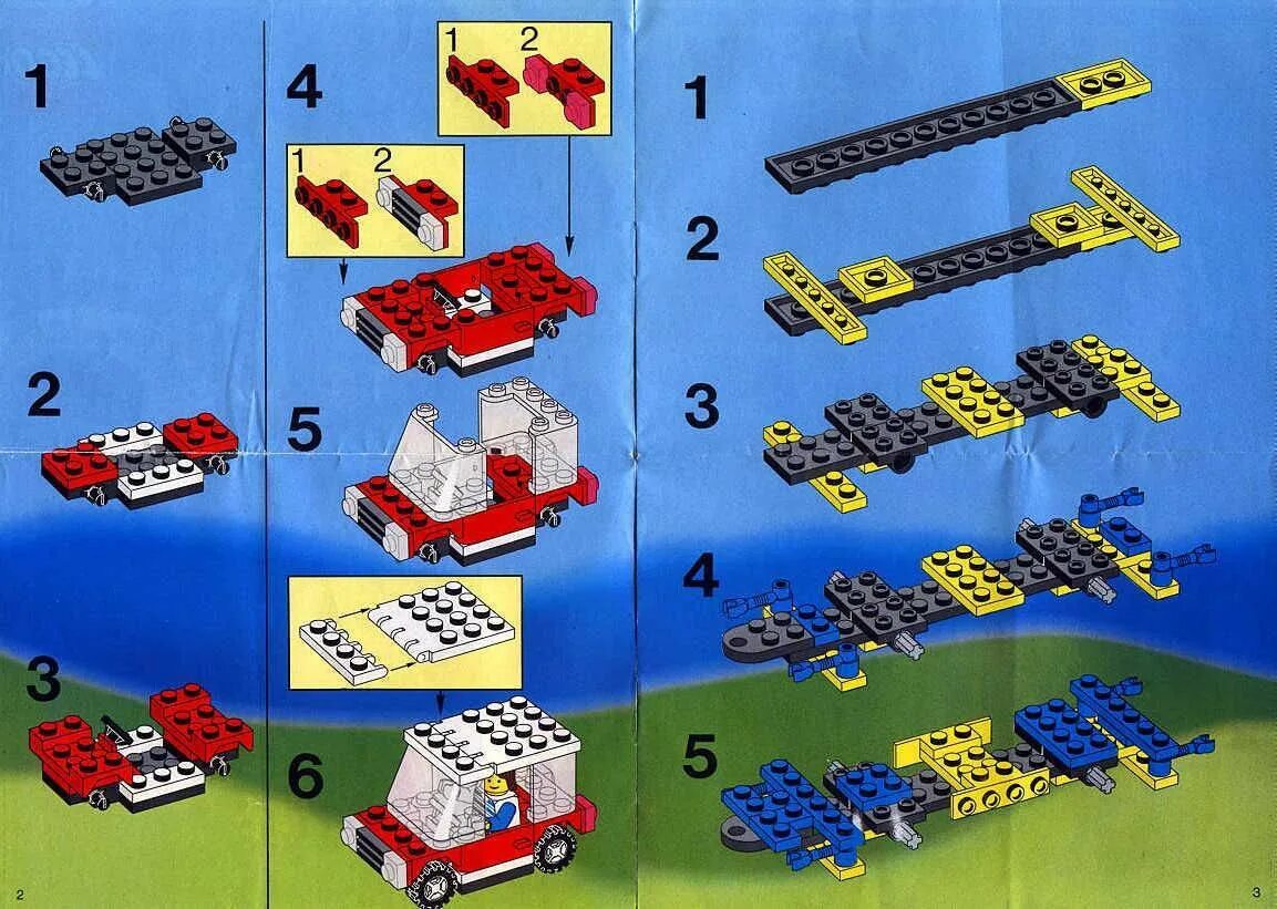 City - Mobile Crane Car Lego 1489 Lego Pinterest Лего og Инструкции к лего