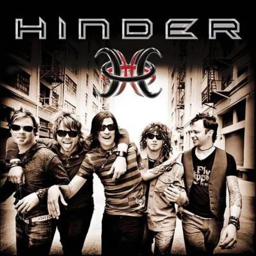 Hinder перевод. Группа hinder. Hinder 2008. Hinder обложка. Hinder логотип.