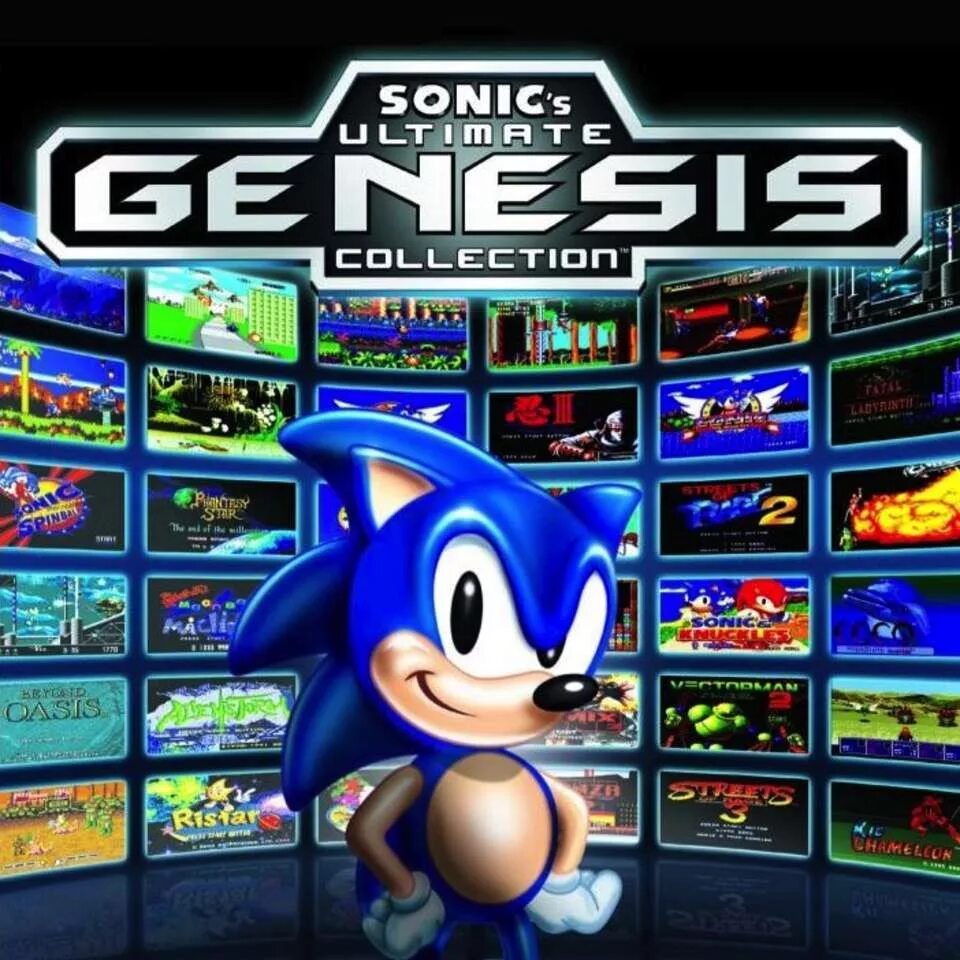 Игру соник плюс. Sega Mega Drive Ultimate collection. Sega Mega Drive collection ps2. Sonic игры на 3 плейстейшен. Genesis 600 игр Sonic.