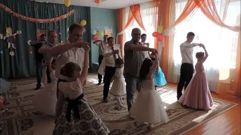 Танец для пап в детском саду
