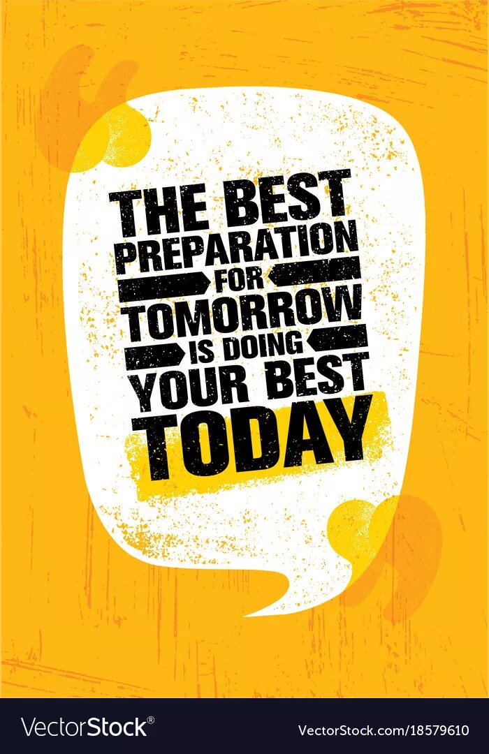 You are better to be prepared